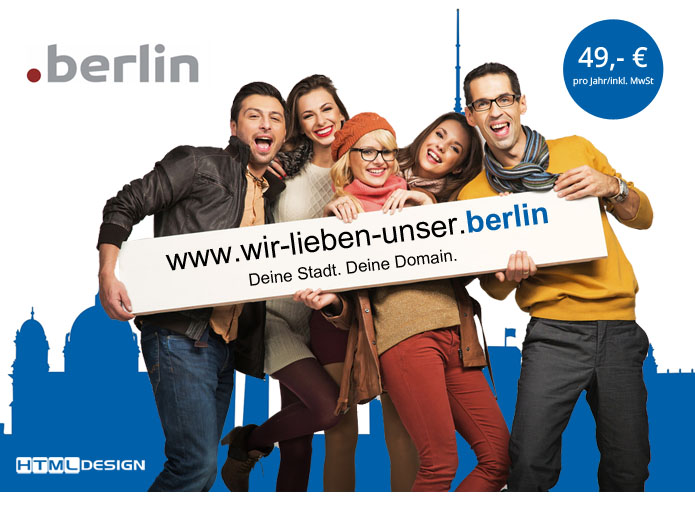 .berlin - Deine Stadt. Deine Domain